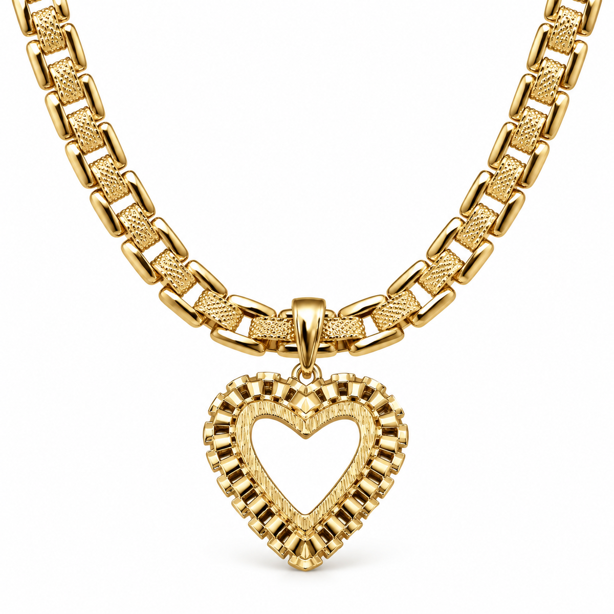 Small Heart Rolex Chain
