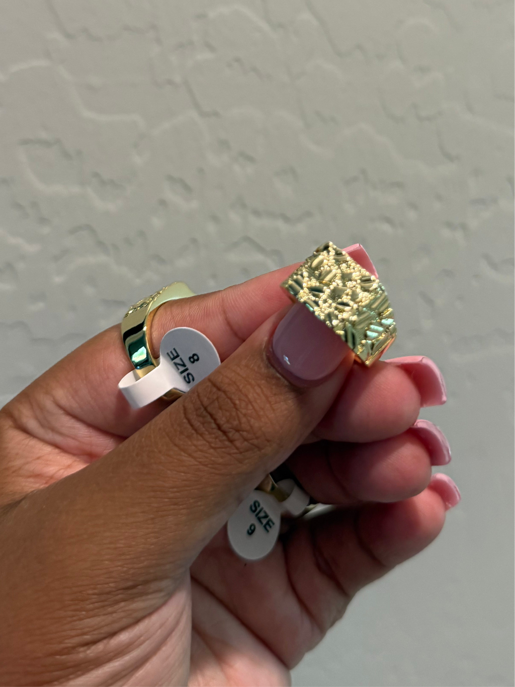 14K Medium Nugget Ring
