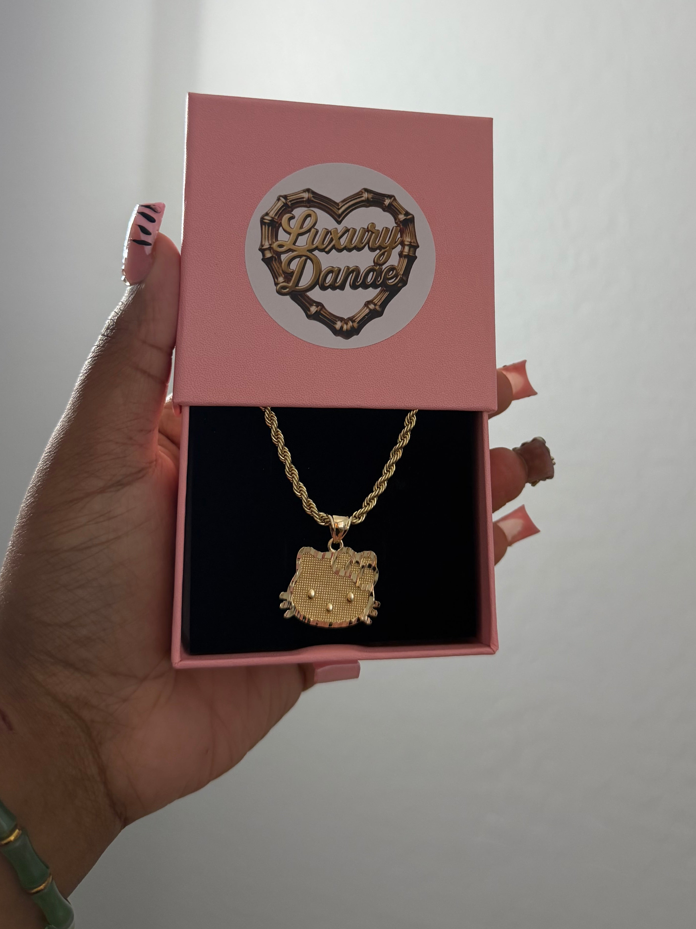 HK Face Necklace