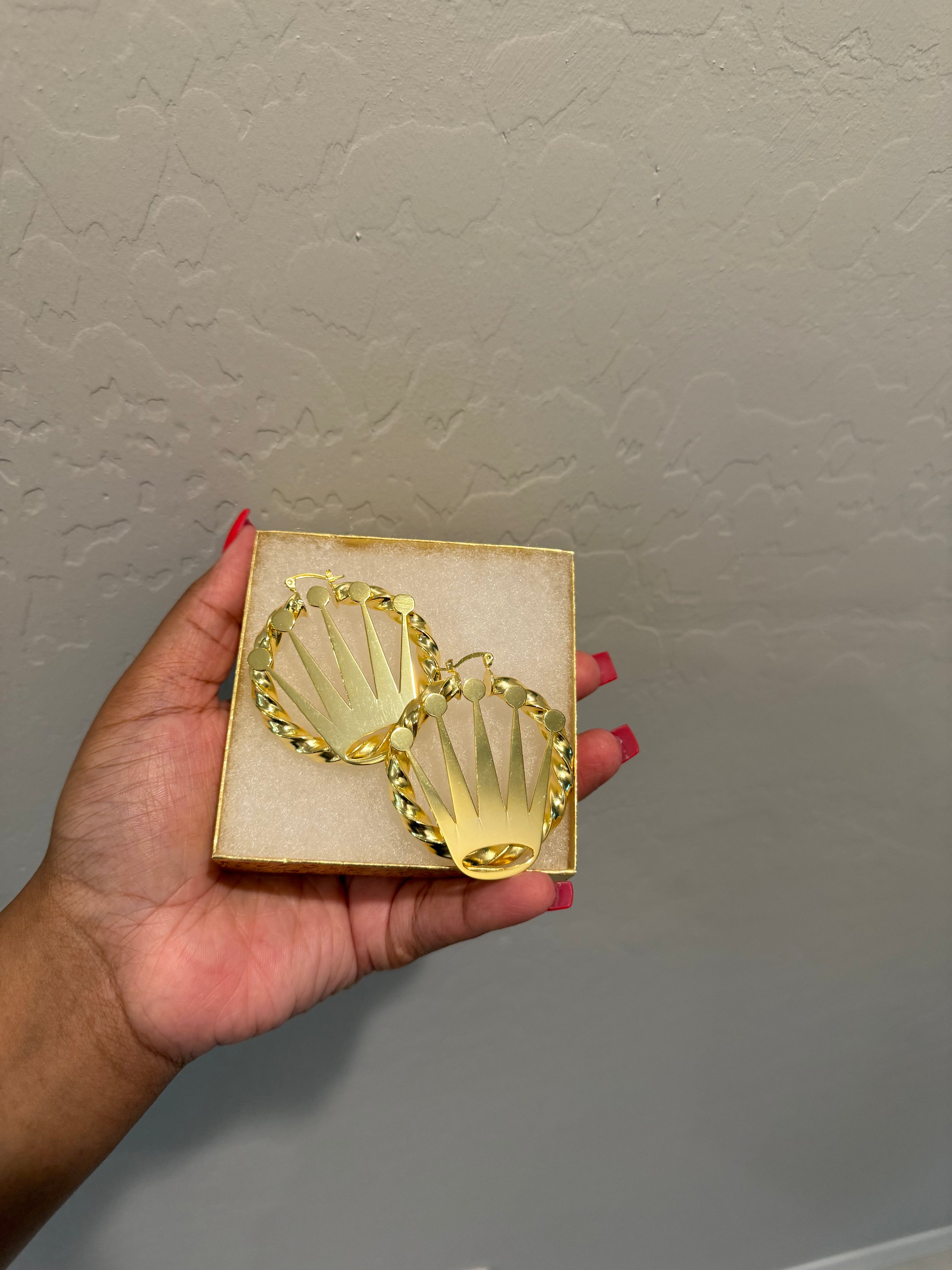 Crown Hoops