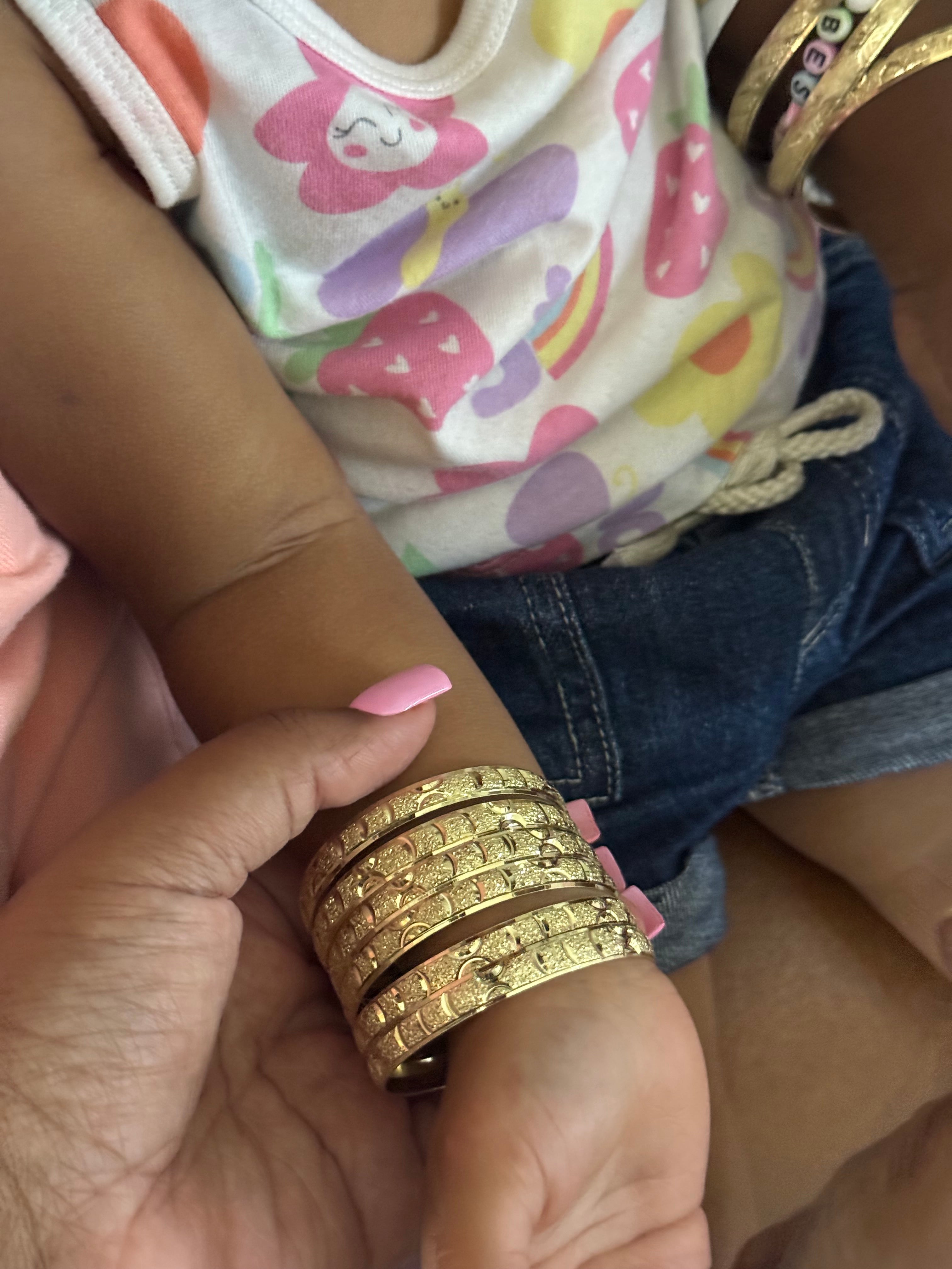 18k Gold Filled Bangles
