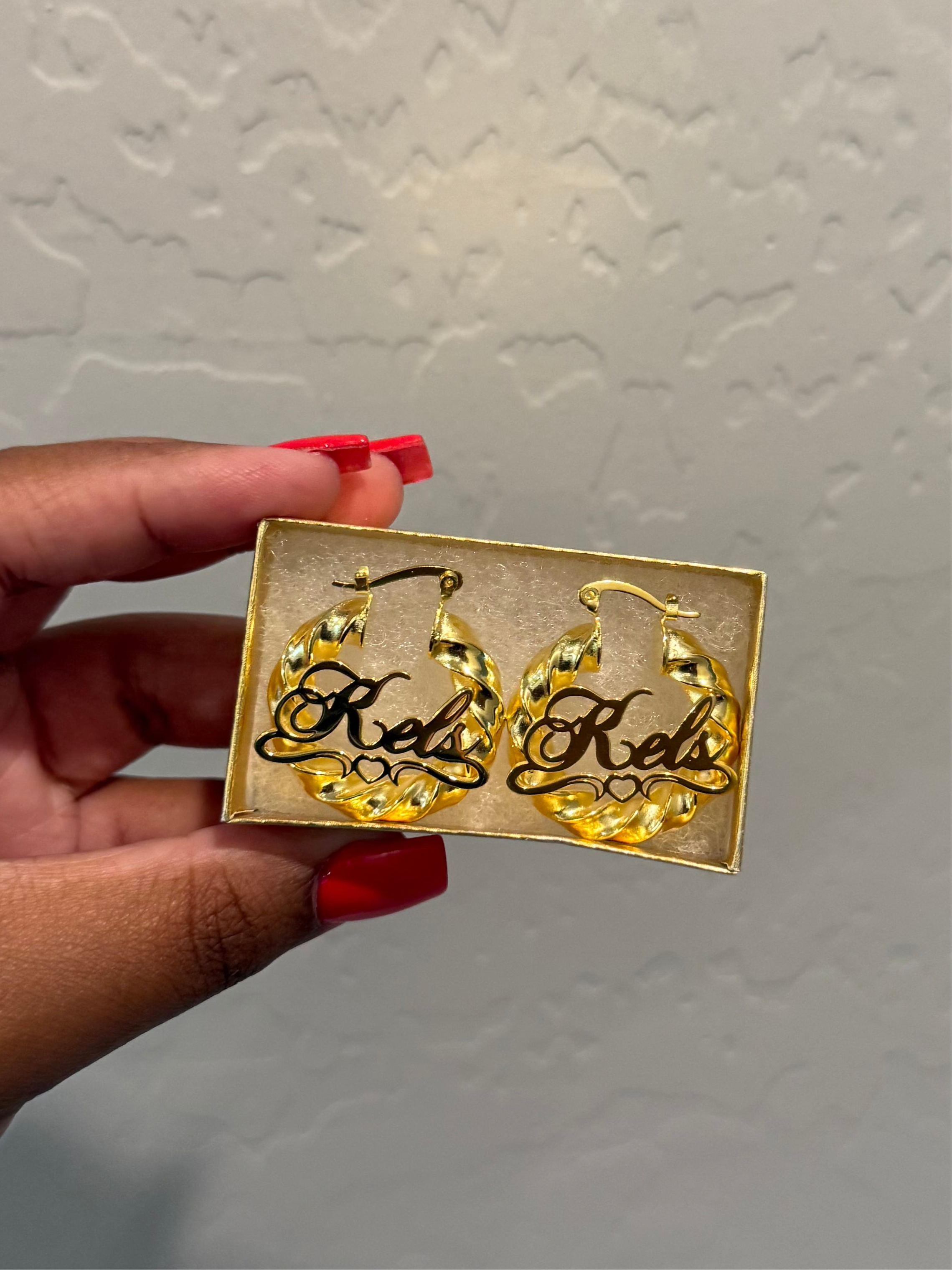 Small Name Hoops