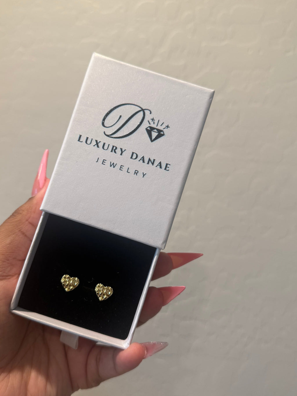 Heart Nugget Earrings