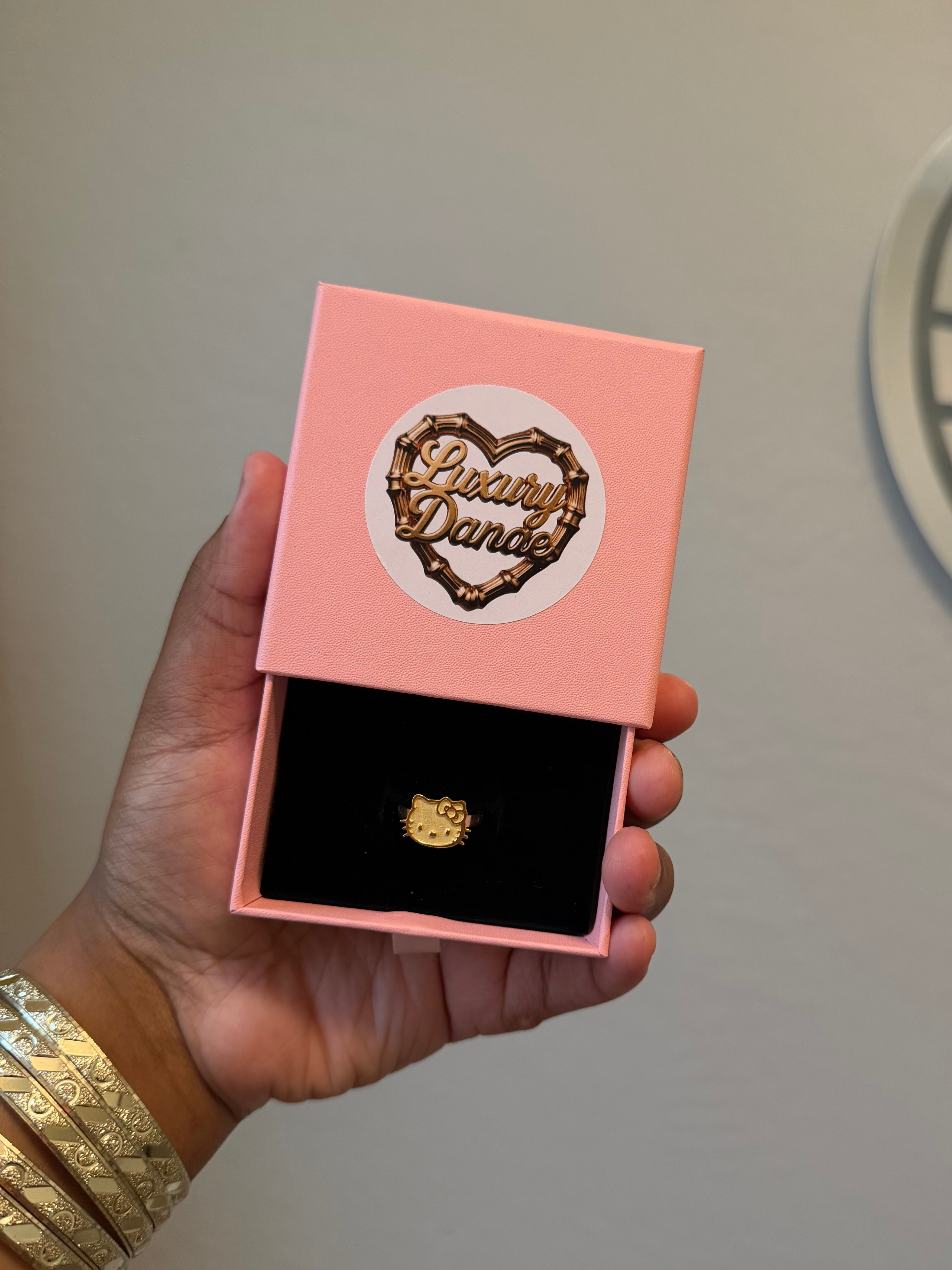 14K Hello Kitty Ring
