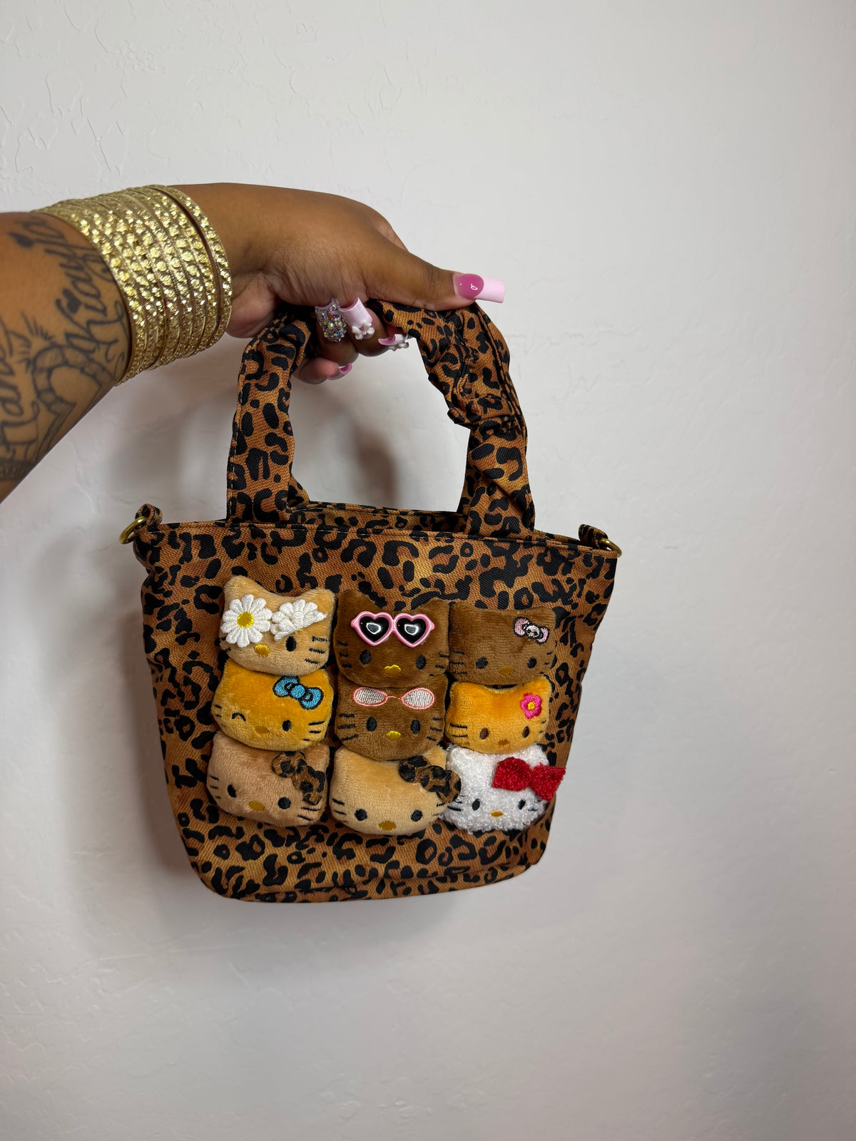 Cheetah Hello Kitty Bag