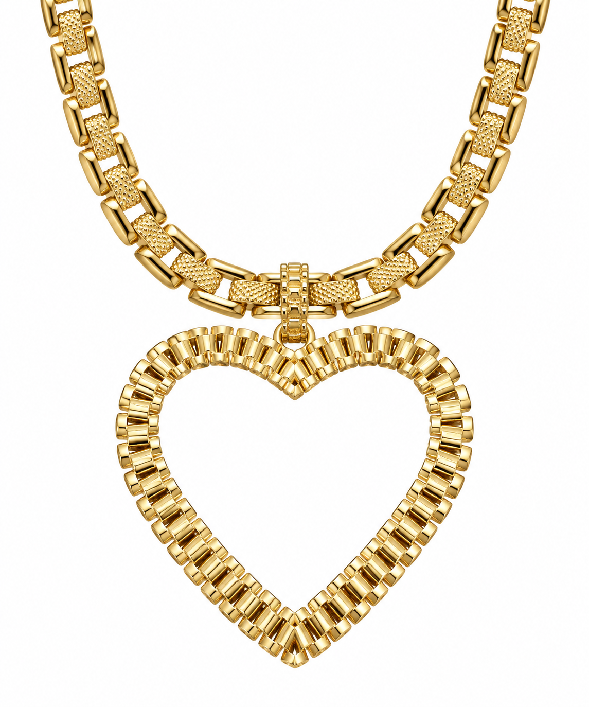 Heart Rolex Chain