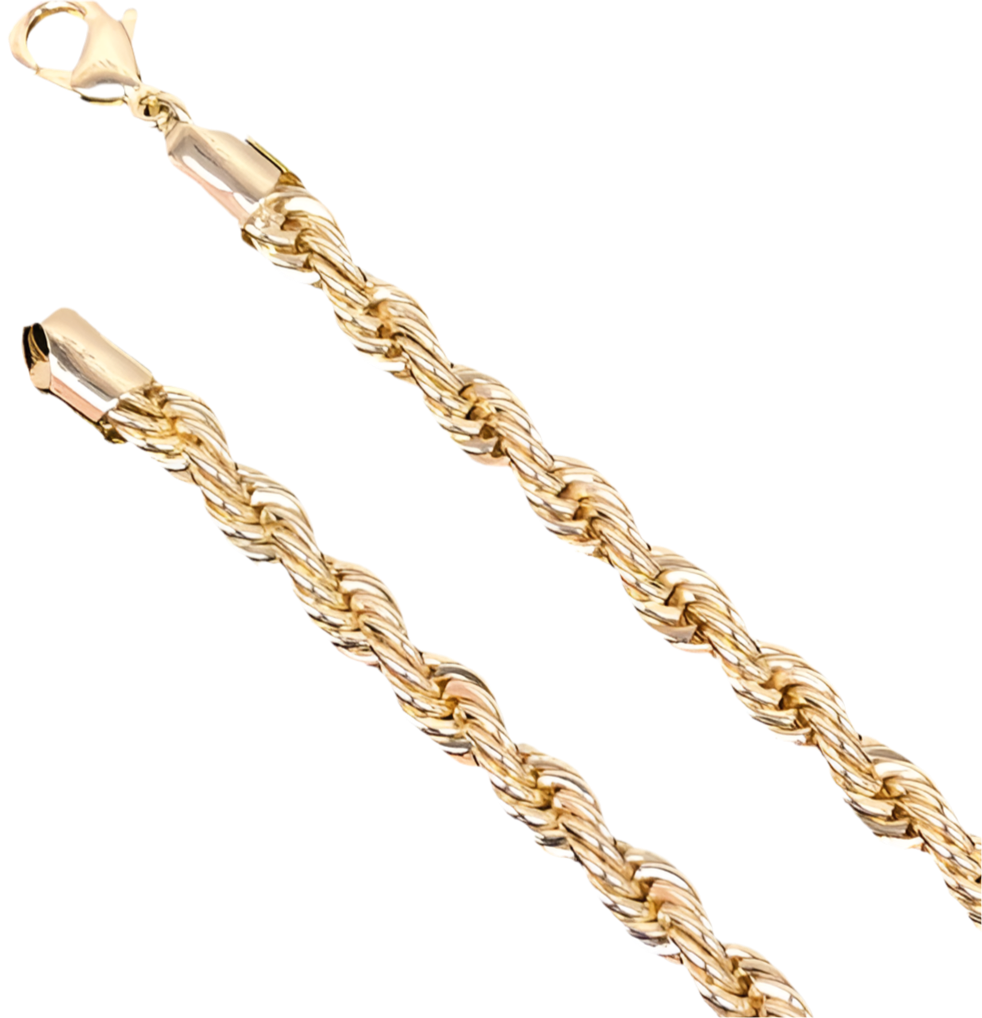 18K Rope Chain