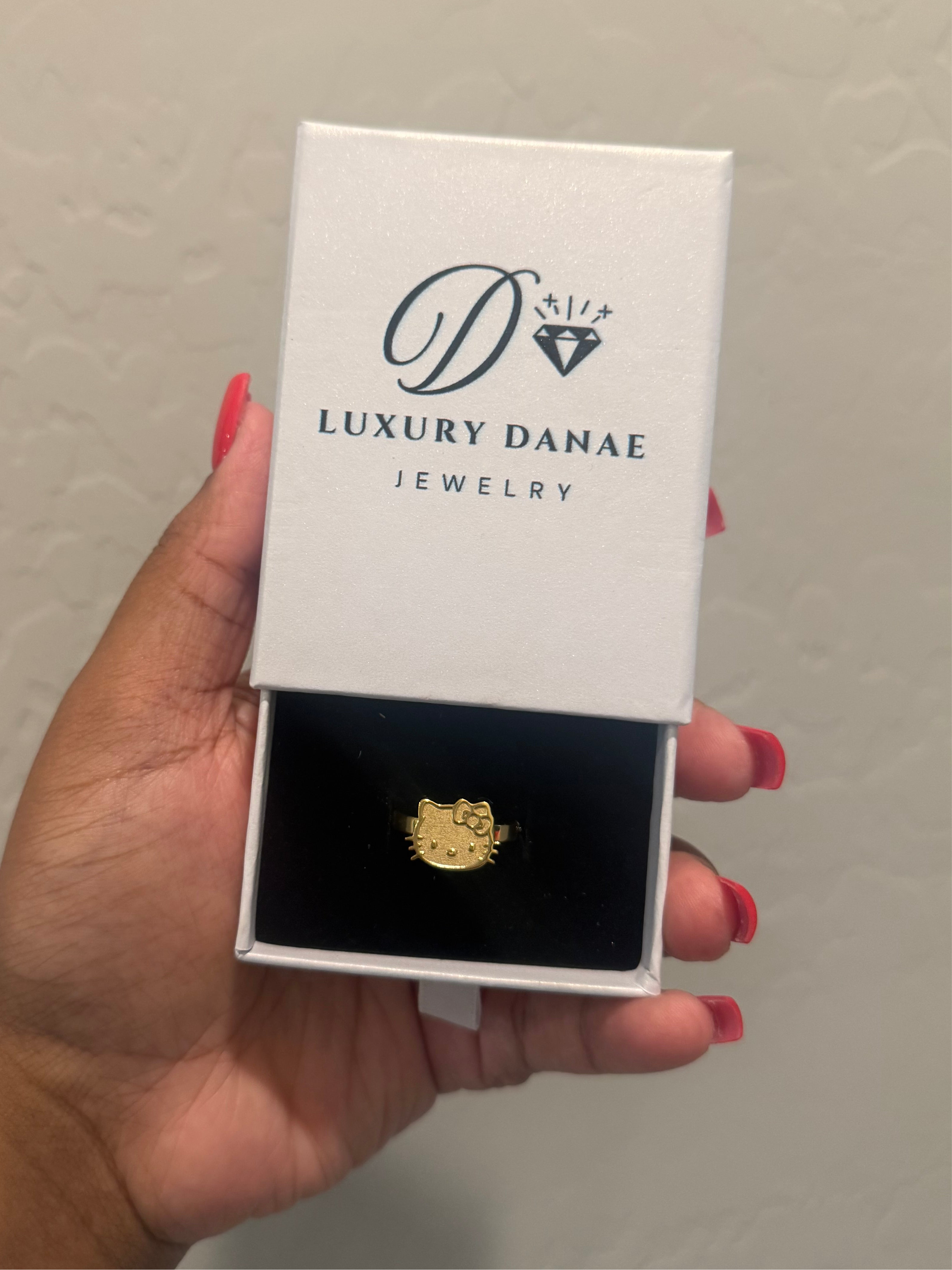 14K Hello Kitty Ring