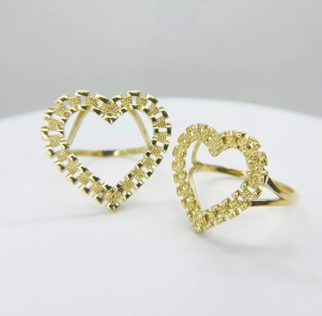 Rolex Heart Ring