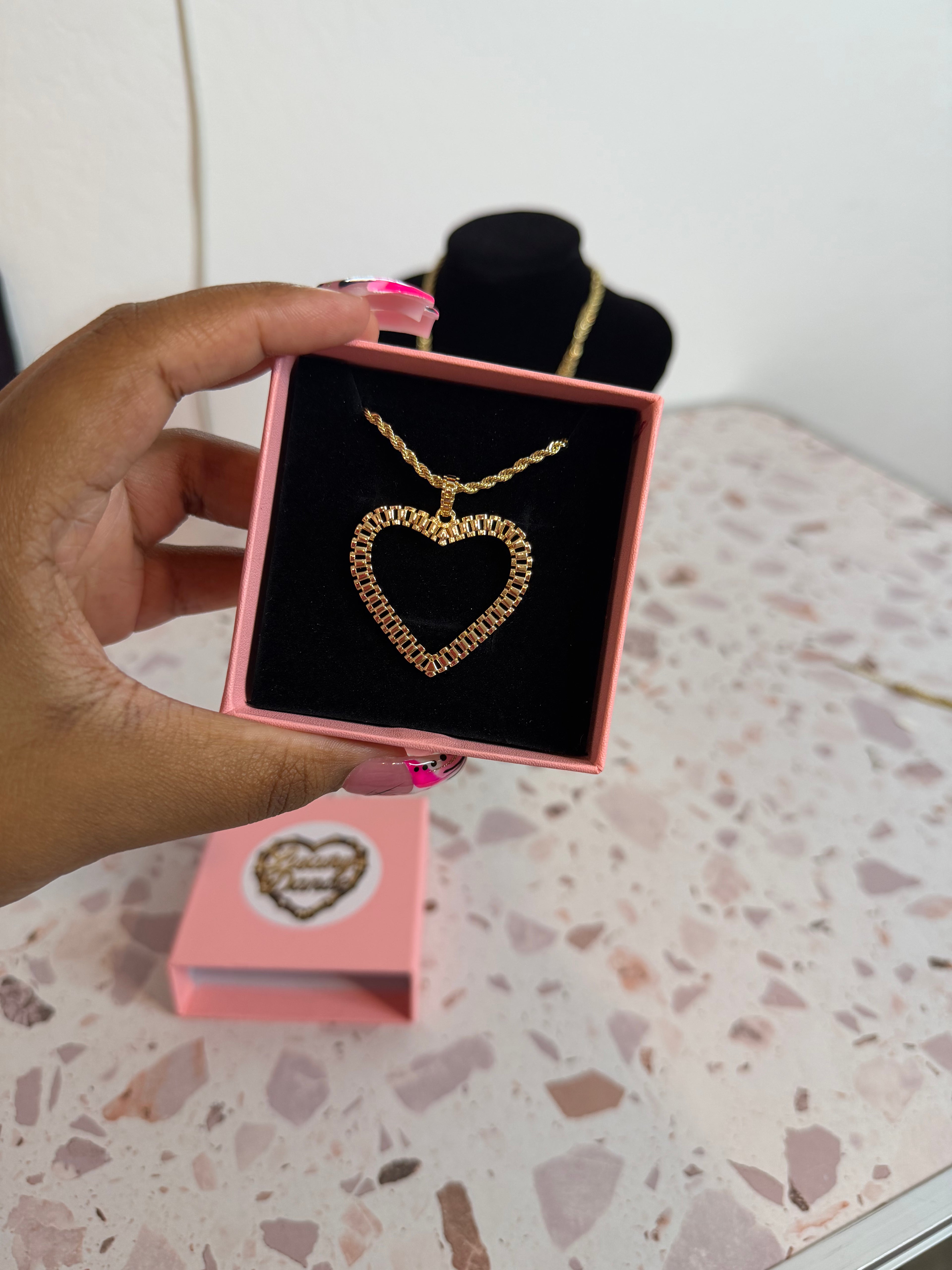 Heart Rolex Necklace