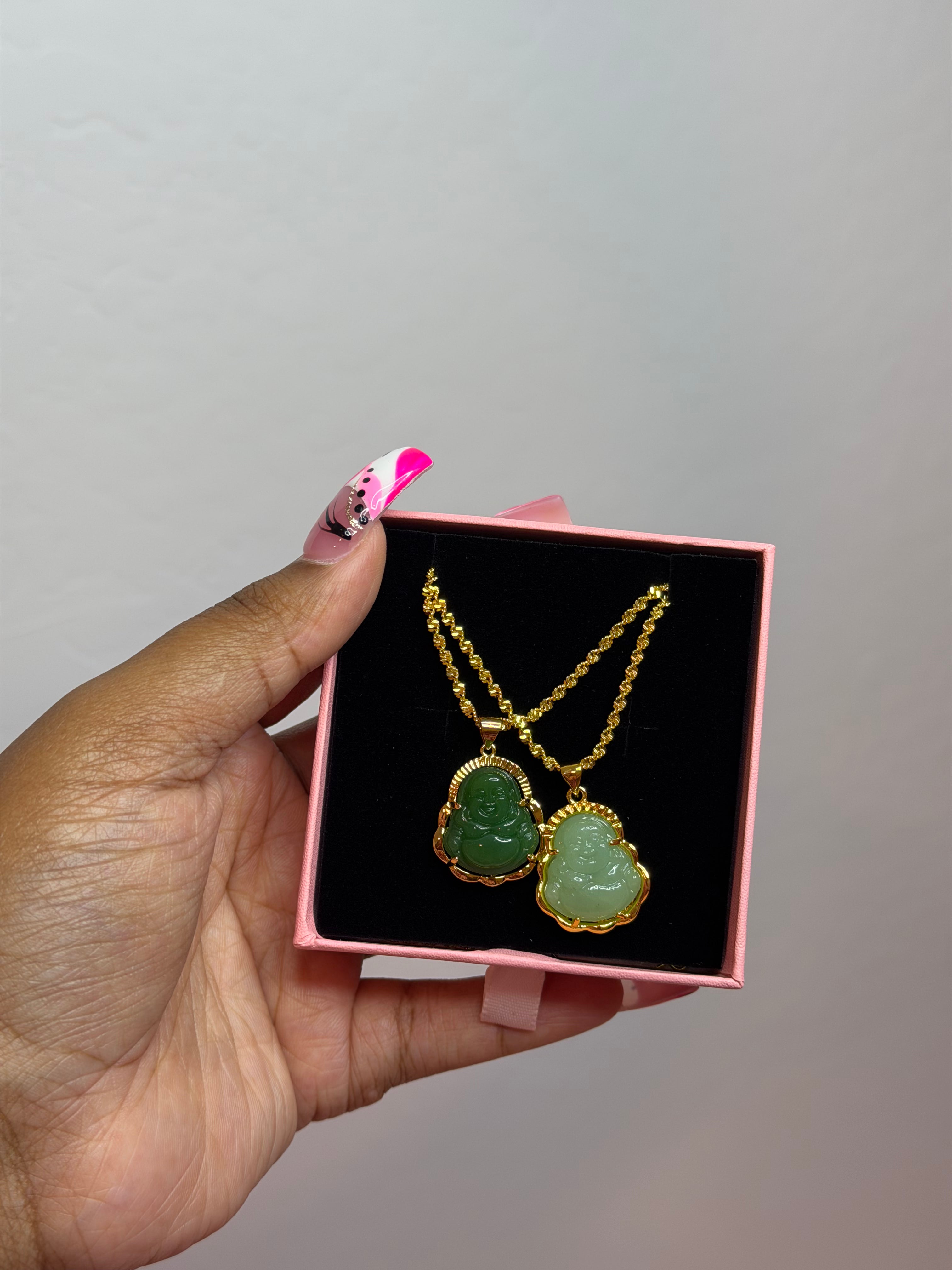 24K Gold Buddha Necklace