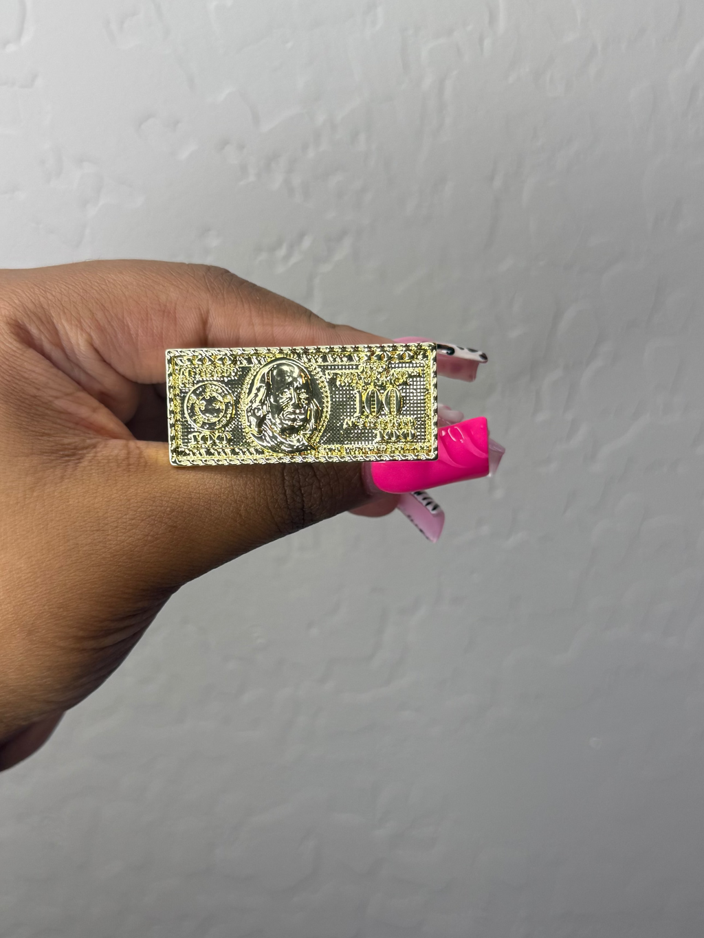 14K Benjamin Double Ring