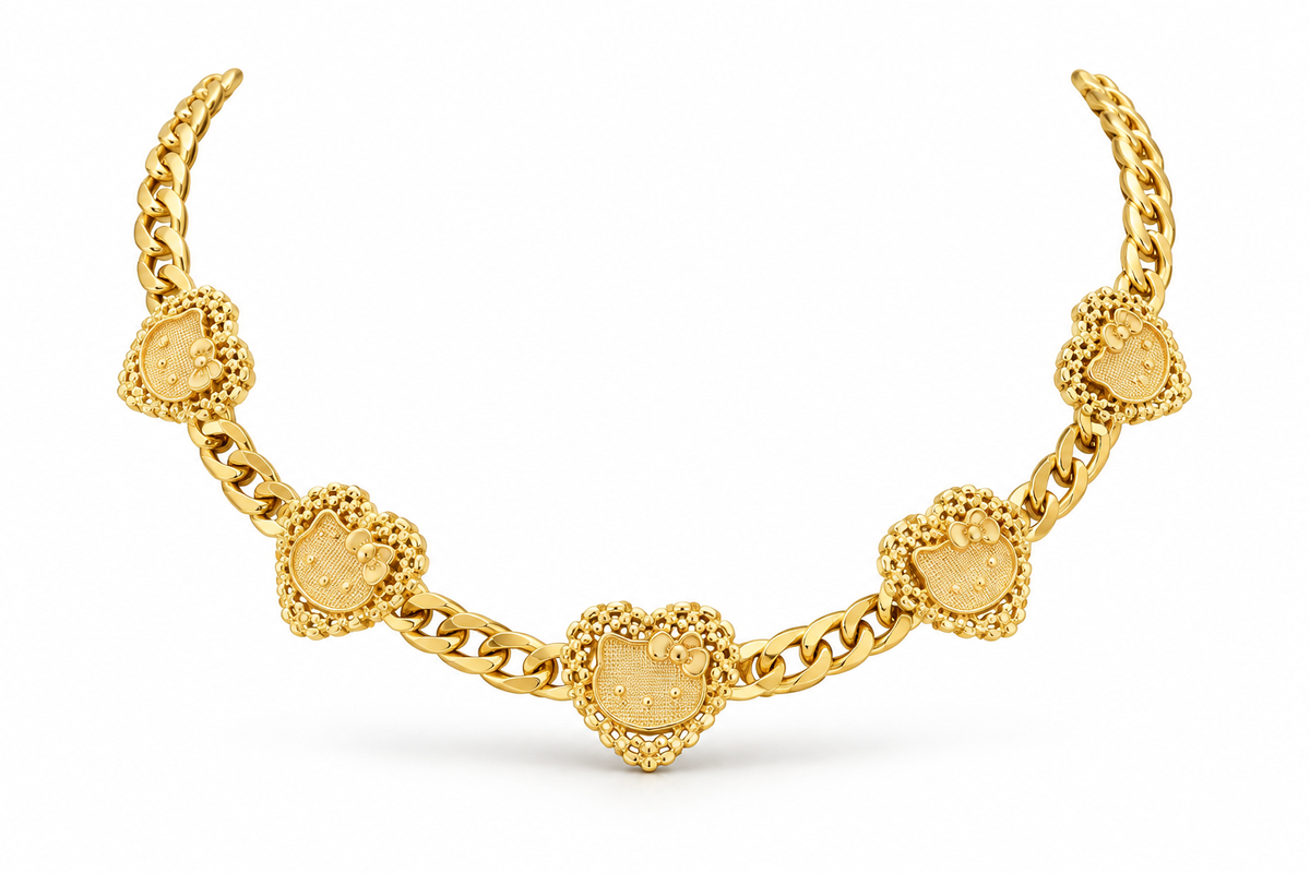 Hello Kitty Cuban Chain