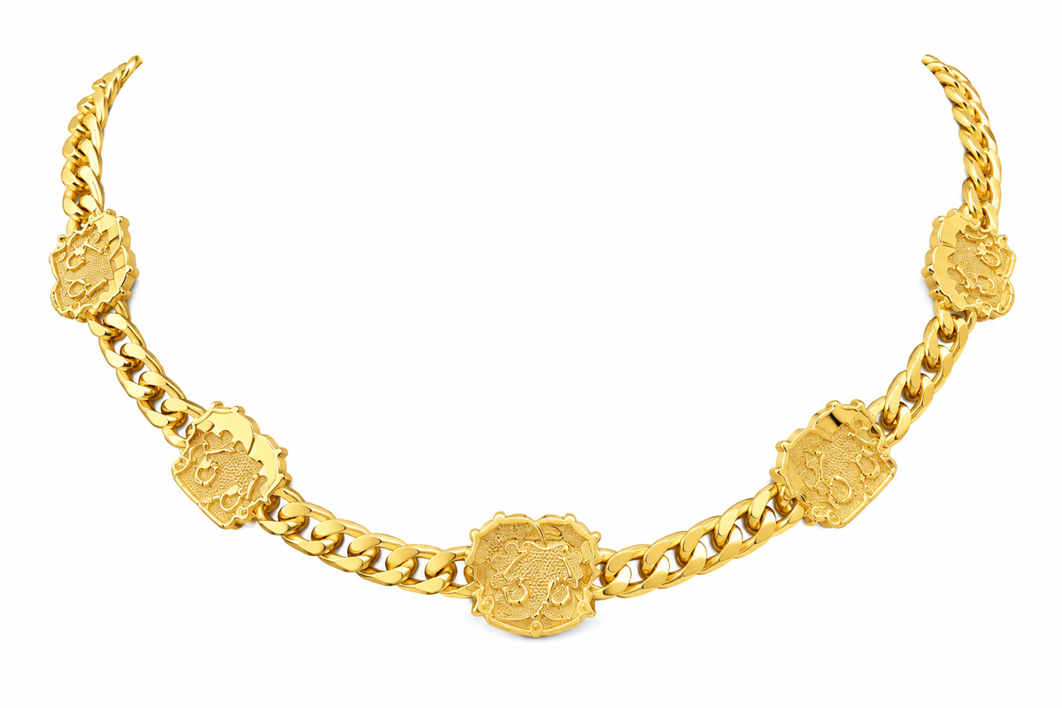 Betty Boo Cuban Necklace