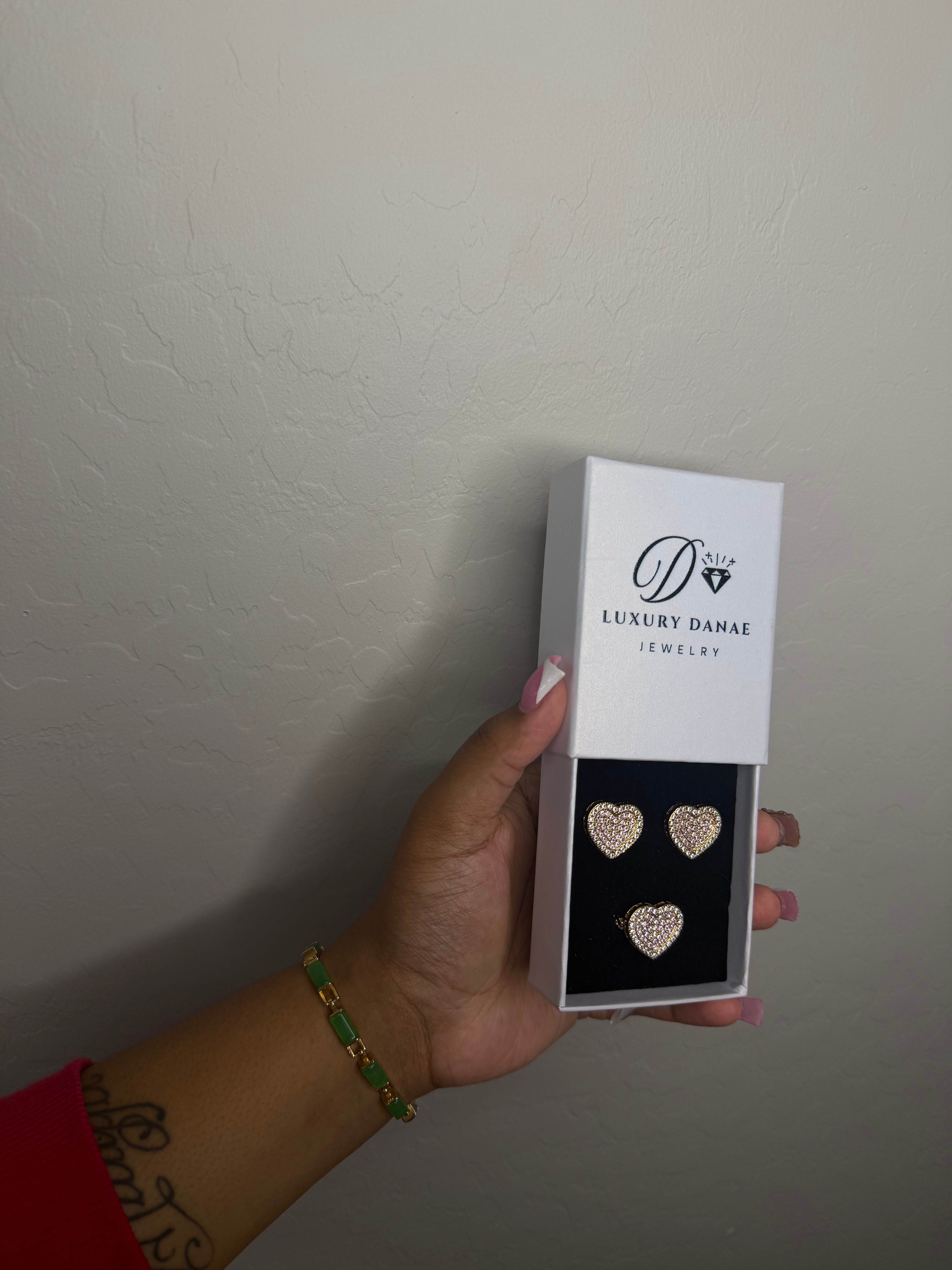 Pink heart Rolex set