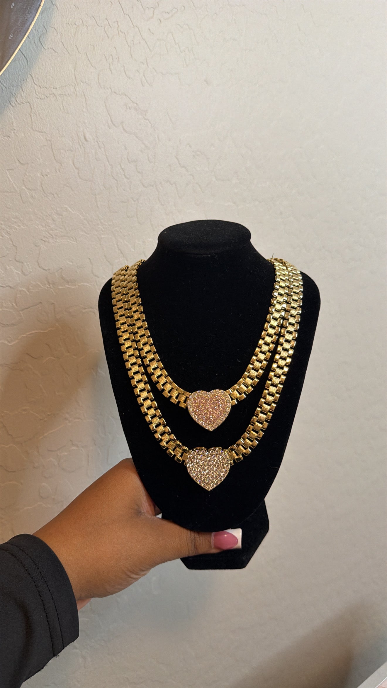 Rolex Chain With Heart