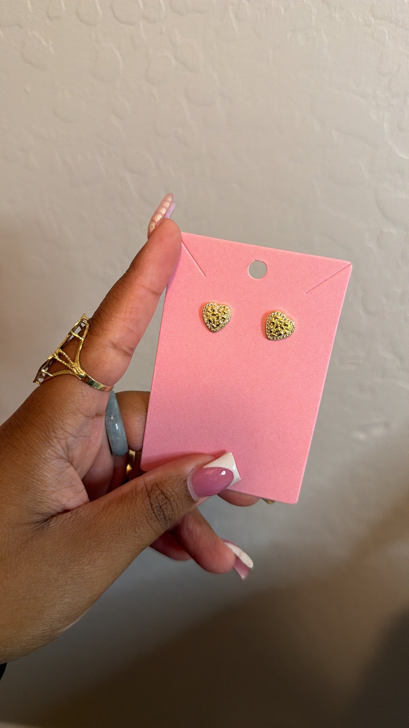 Heart Studs