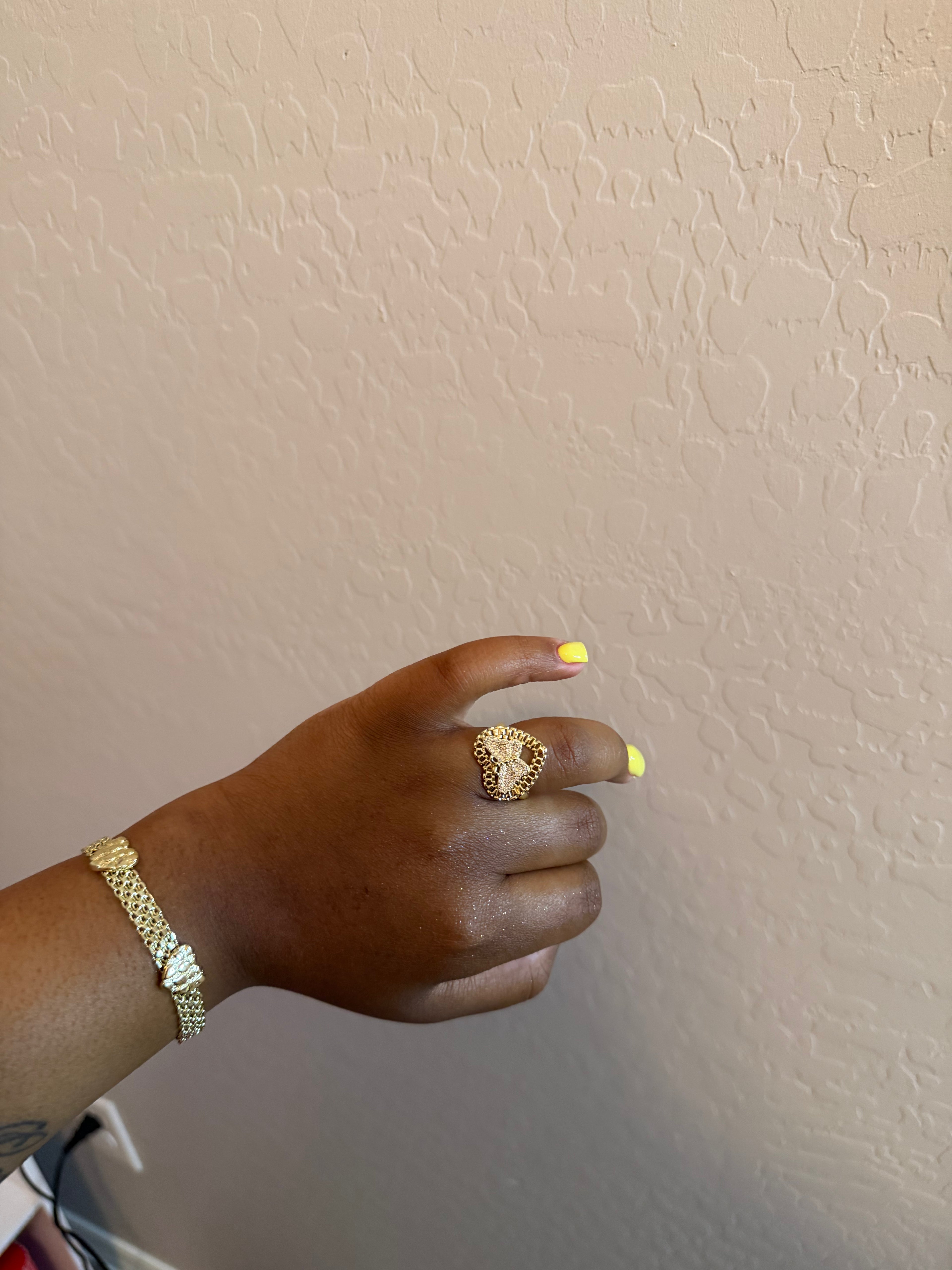Butterfly Rolex Ring