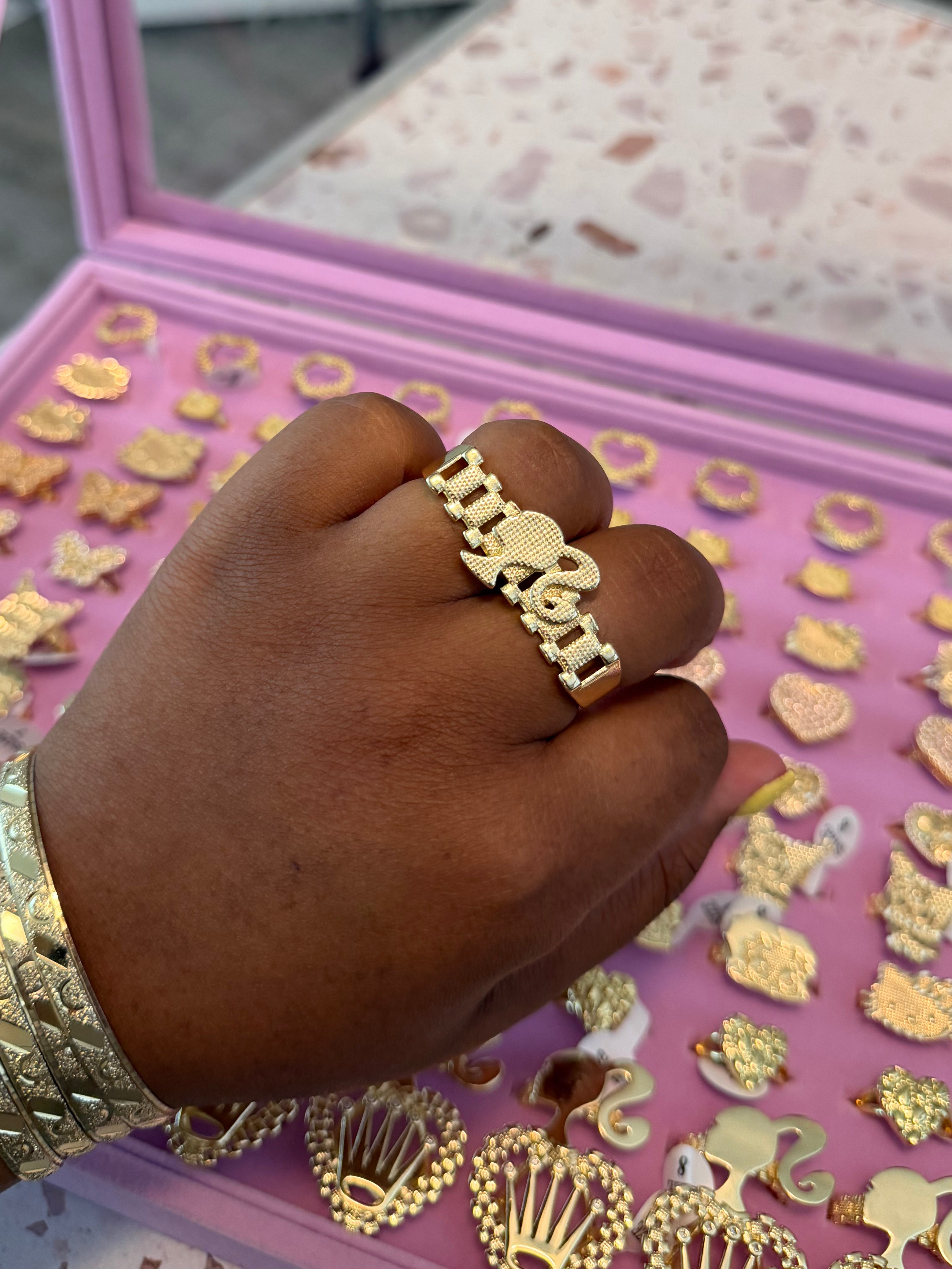 Barbz 2 Finger Ring