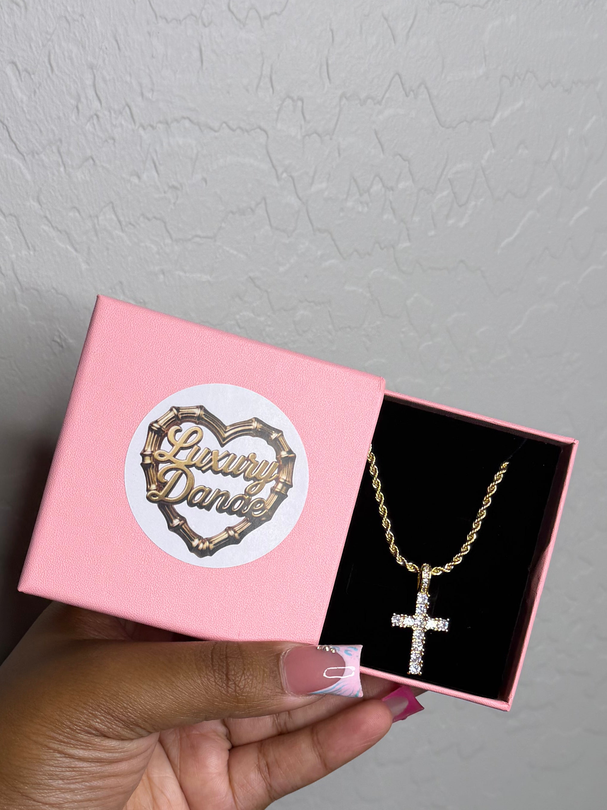 Cross Pendant With Chain