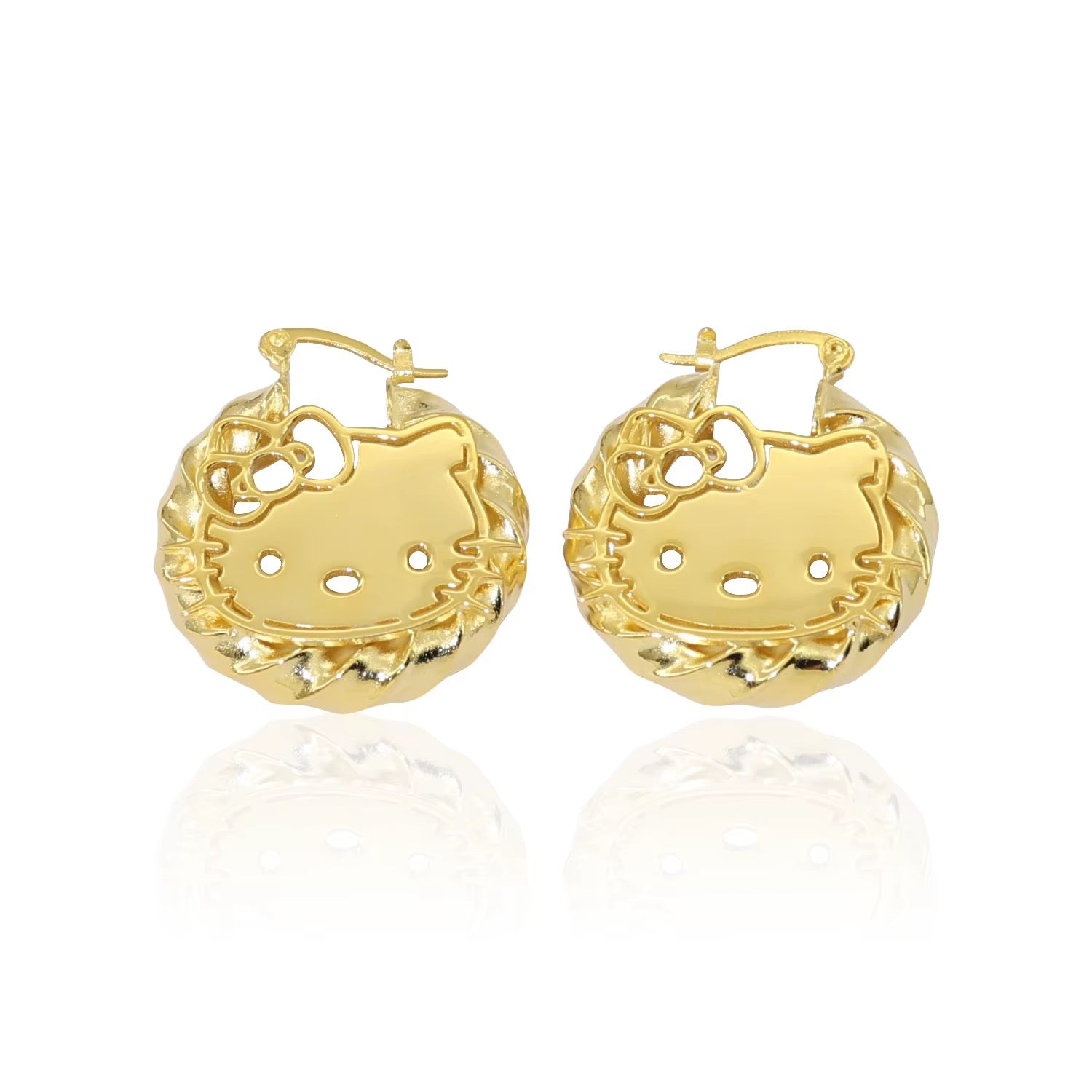 Hello Kitty Hoop Earrings