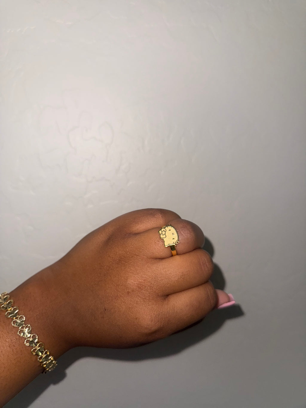 14K Hello Kitty Ring