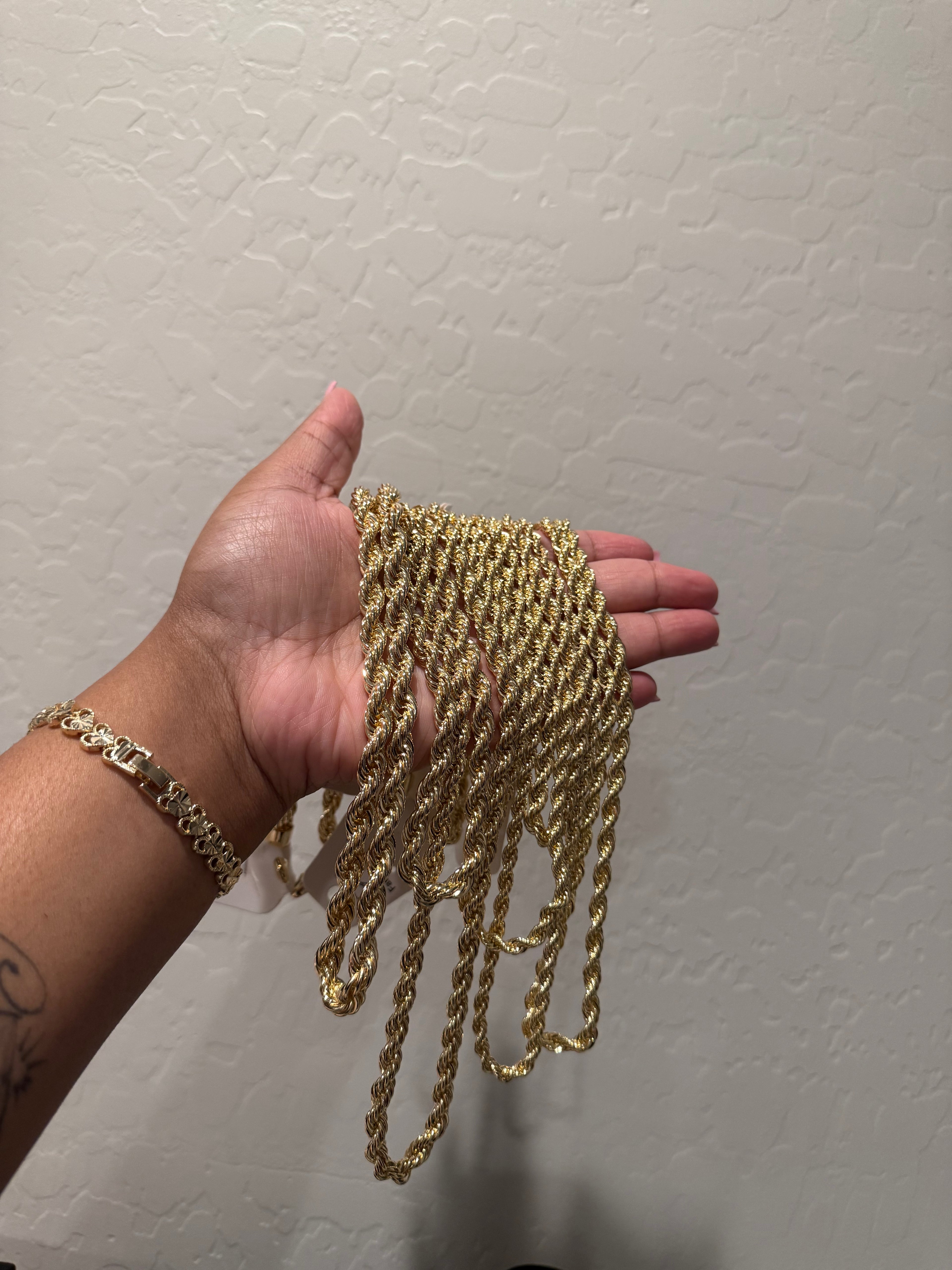 18K Rope Chain