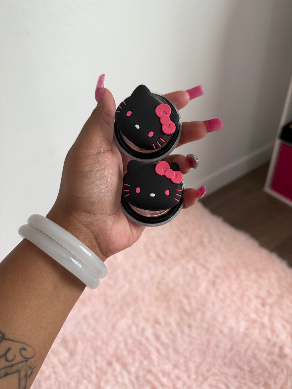 Black Hello Kitty Pop Socket